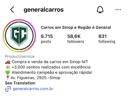 Case de sucesso G30